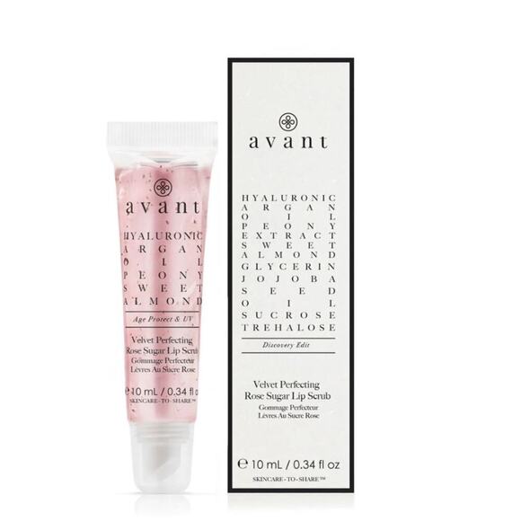 Avant Velvet Perfecting Rose Sugar Lip Scrub - Picture 1 of 3